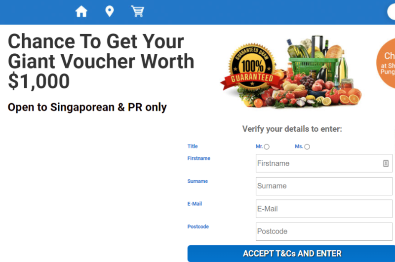 Grab your chance to win $1000 Supermarket Voucher!