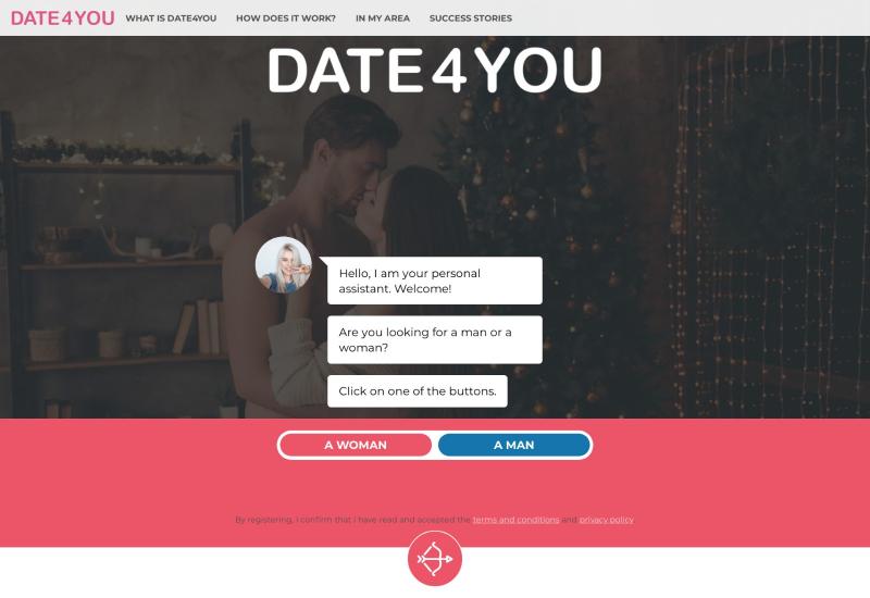 man woman dating