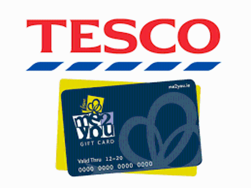 Tesco Gift card-2