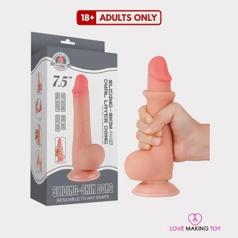 Shop Sliding Skin Dildo in Bangalore | Realistic Pleasure | Call 9836794089