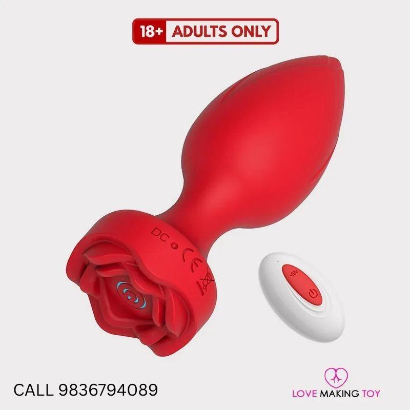 Explore New Heights of Pleasure with the Rose Butt Plug Anal Toy Call 9836794089