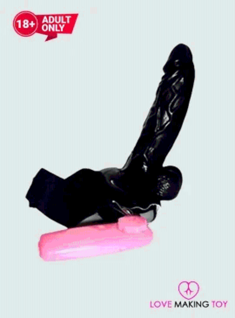 Big Black Strapon Dildo – Strong & Flexible | Lovemaking Toy
