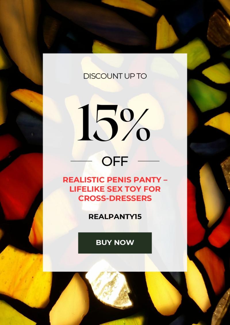 Men’s Realistic Panty Online – Built-in Dildo & 15% Off