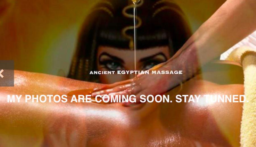 90min $200 Out of this world Ancient Egyptian Erotic Massage